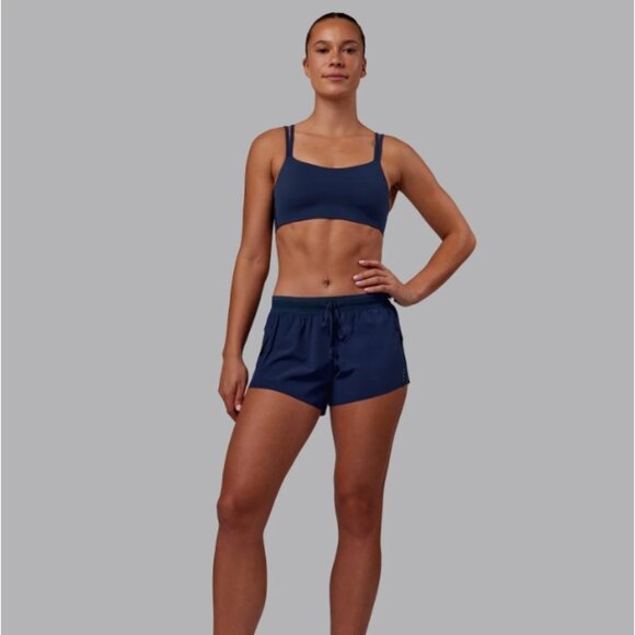 LSKD Accelerate 3" Running Short  Women navy - Picture 2 of 5